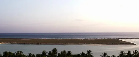 The plane taking off Stock Footage 100984549