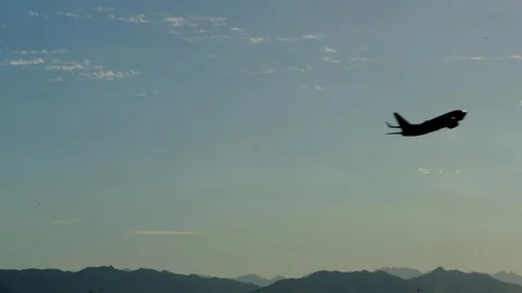 Plane taking off Video stock 128078196