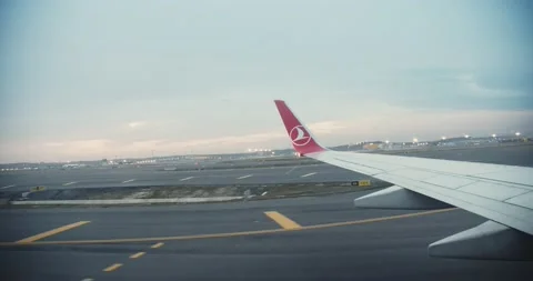 Plane taking off Stock Footage 131218498