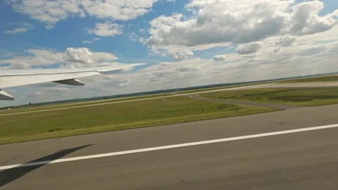 Plane taking off Stock Footage 267040333