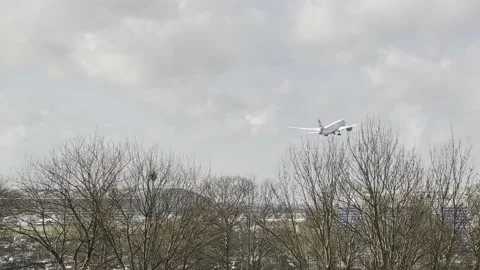 Plane Taking Off Heathrow Video stock 237183808