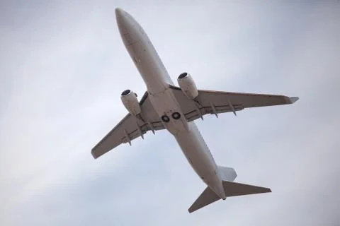Plane taking off Stock Photos