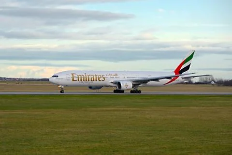 Plane taking off Stock Photos