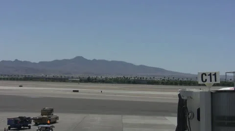 Plane on Tarmacd Stock Footage 25878700