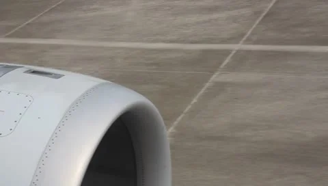 Plane taxi Stock Footage 8952305