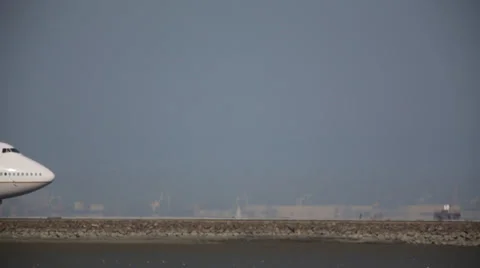 Plane Taxing Stock Footage 34401569