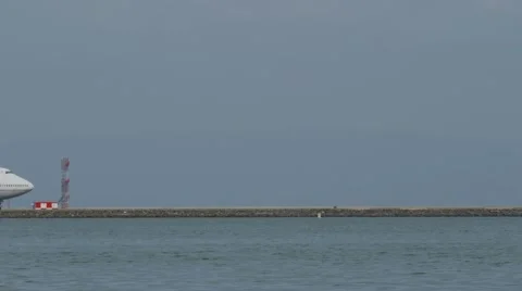 Plane Taxing Stock Footage 42265753
