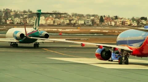 Plane Towed 動画素材 22322767