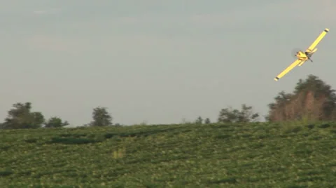 Plane Turning Stock Footage 36567851