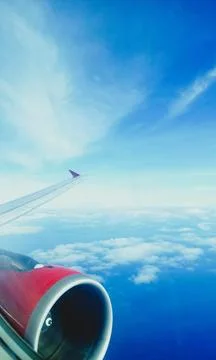 Plane View Fotos de archivo