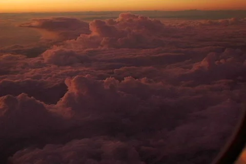 Plane window 4 Stock Footage 490507