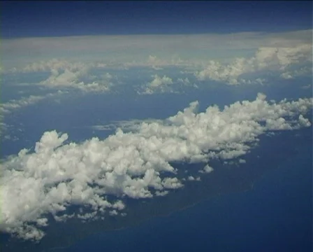 Plane window clouds 스톡 동영상 613765