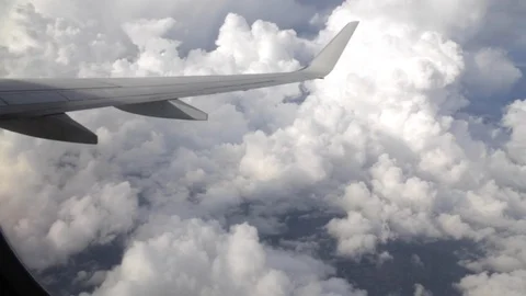 Plane Window Video stock 108470258