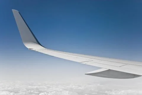 Plane wing Stock Photos