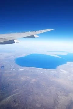 Plane wing Stock Photos