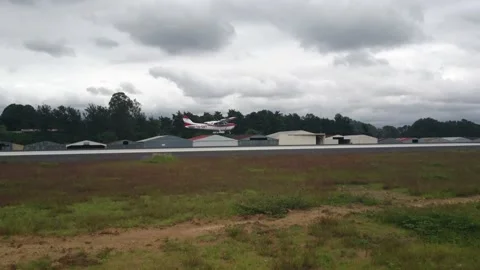 Plane_landing Stock Footage 154183124