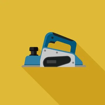 Planer flat icon Stock Illustration