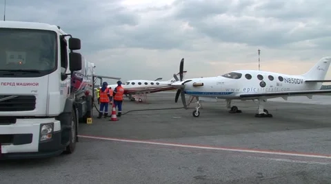 Planes at the airport Video stock 68101236
