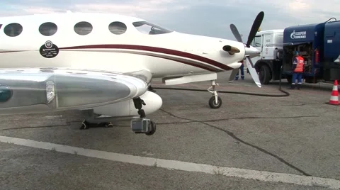 Planes at the airport Video stock 68101251