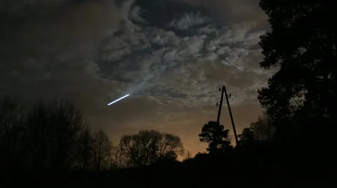 Planes landing &amp; clouds timelapse Vídeo Stock 10305209