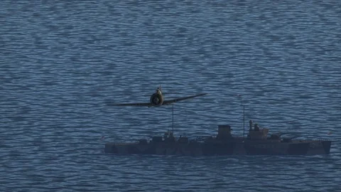 Planes World War II Stock Footage 93005996