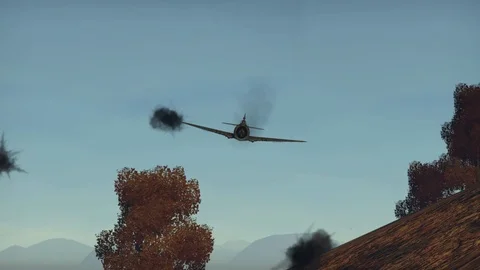 Planes World War II Stock Footage 93006058