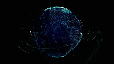 Planet 5 Video stock 170775561