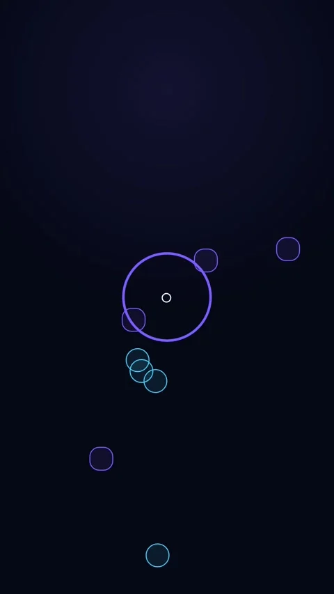 Planet Alignment Vertical Motion Graphic Animation Stock Footage 345152970