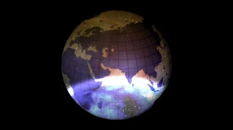 Planet and Space 2 Video stock 10680916