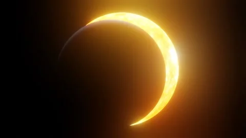 The planet and the sun Stock Footage 232050199