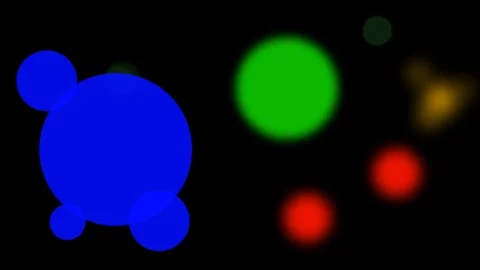 Planet with bokeh Stock Footage 119788251