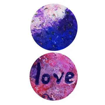 Planet, circles,balls, buttons Stock Illustration
