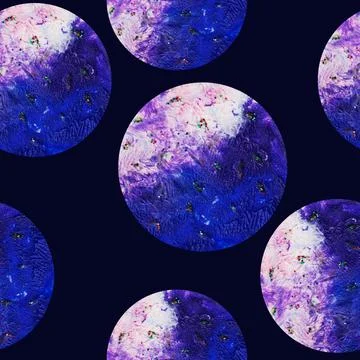 Planet, circles,balls, buttons Stock Illustration