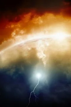 Planet in danger Stock Illustration