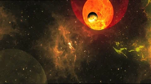 Planet design Stock Footage 11265344