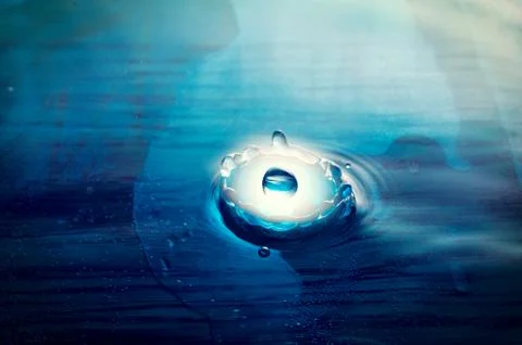 Planet drop Stock Photos