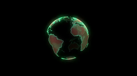 Planet Earth 3D 001 - Dream Look Alternate - 24 fps Stock Footage 24165890