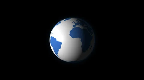 Planet Earth 3D 021 - 60 fps Stock-Footage 24631708