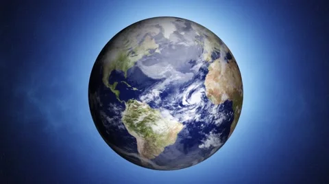 Planet Earth 3D Animated Stock Footage 58900382