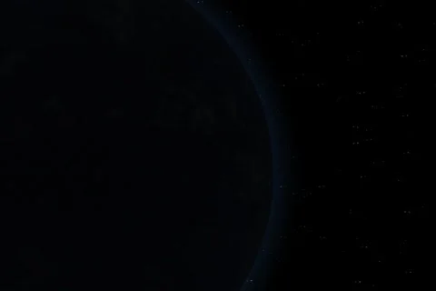Planet Earth 3D Animation. Zoom in to North America. Stock Footage