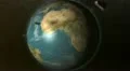 Planet Earth and Moon HD Footage
