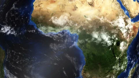 Planet Earth Background Animation Stock Footage 65302823