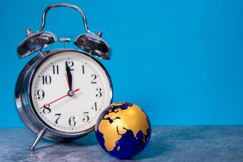 Planet Earth Countdown Stock-Fotos