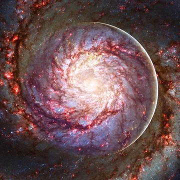 Planet Earth in deep space. Elements of this image furnished by NASA Stock Photos