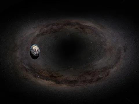 Planet Earth into deep space Stock-Footage 84788082