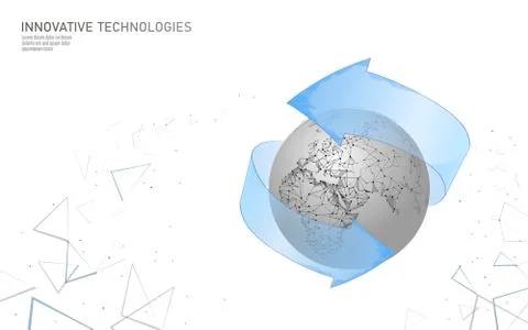 Planet Earth ecological problems solution concept. Nature protection save Stock-Illustration