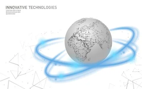 Planet Earth ecological problems solution concept. Nature protection save Stock Illustration