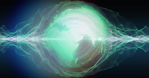 Planet Earth Energy Video stock 169718529