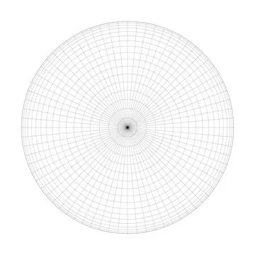 Planet Earth globe thin line grid Stock Illustration