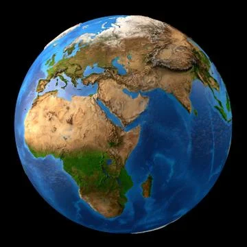 Planet Earth high definition Stock Illustration